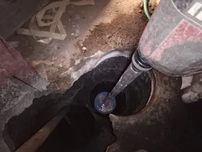 Bezprašné jadrové vŕtanie v obývanom byte Poprad