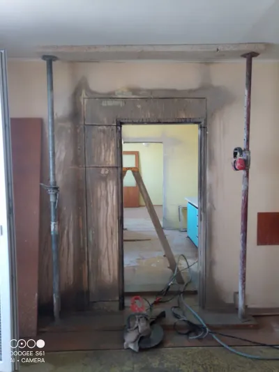 Diamantové rezanie železobetónovej steny